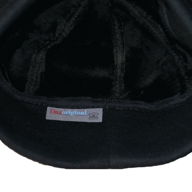 Dazoriginal Black Docker Cap Leather - Dazoriginal