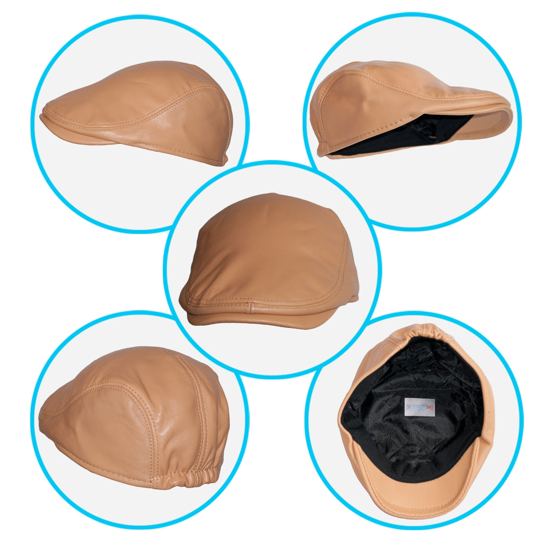Dazoriginal Leather Flat Cap - Dazoriginal