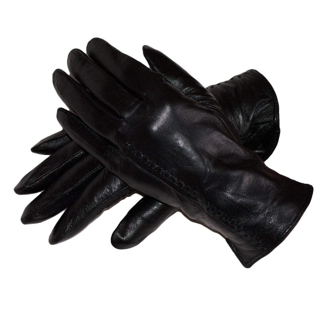 Black Leather Gloves Womens - Leather Gloves | Dazoriginal