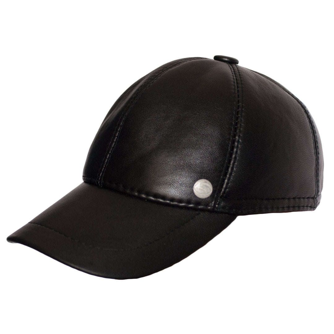 Fitted Leather Baseball Cap - Leather Baseball Caps | Dazoriginal