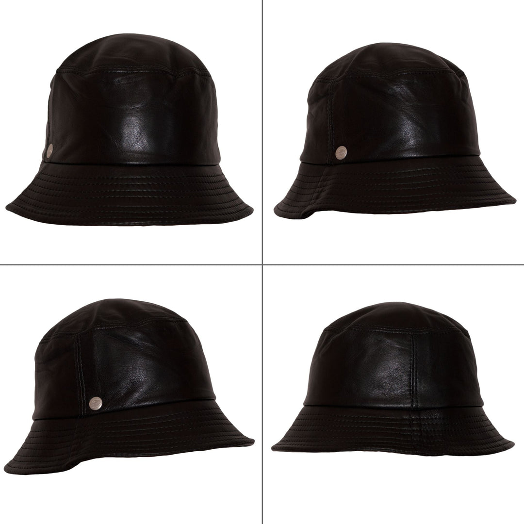 Leather Cloche Hat 1920s - Leather Womens | Dazoriginal