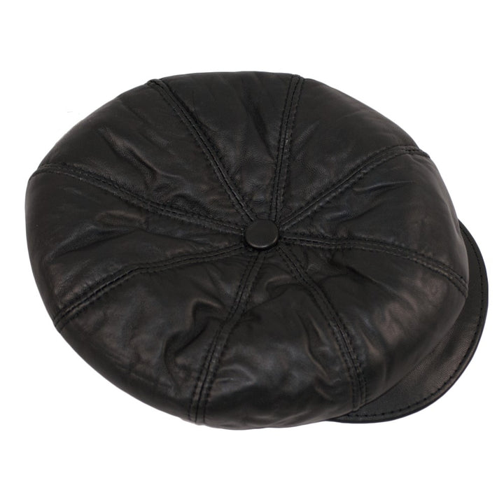 Dazoriginal Leather Womens Big BakerBoy Cap - Dazoriginal