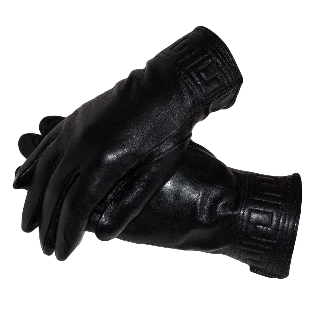 Dazoriginal Womens Black Leather Gloves Touchscreen - Dazoriginal